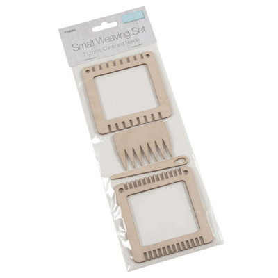 B&Q -  Weaving SetWeaving Set: Two Small FramesComb & NeedleTrimits