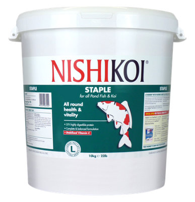 Nishikoi Staple Large Pellet 10Kg 10000G from B&Q
