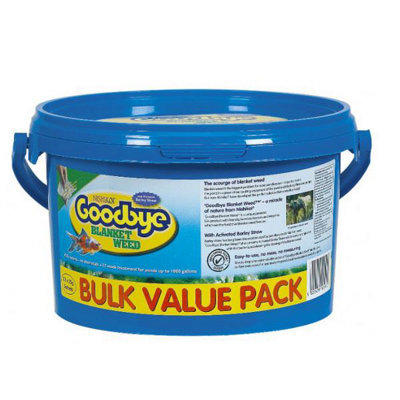 Nishikoi Goodbye Blanketweed 32000Gal (32 X 1000 Gallon Doses Blanket Weed Treatment) from B&Q
