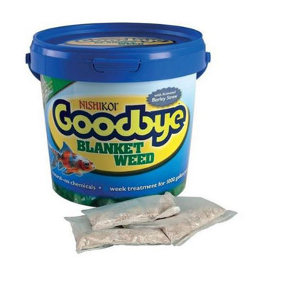 Nishikoi Goodbye Blanketweed 10000Gal (10X25G Doses Blanket Weed Treatment) from B&Q