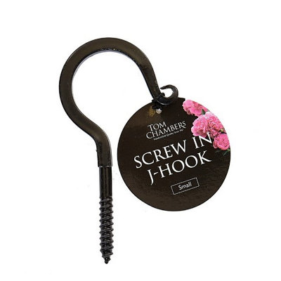 Tom ChambersScrew In J HookSmall from B&Q