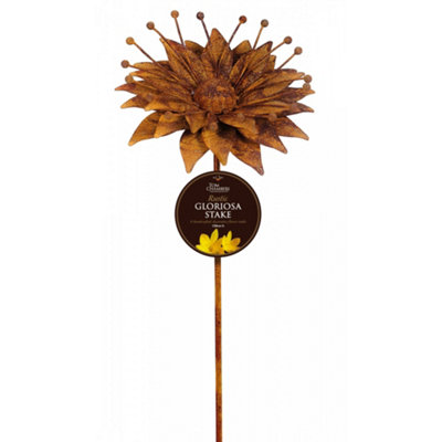 Tom Chambers Tall Rustic Stake Decoration Gloriosa from B&Q