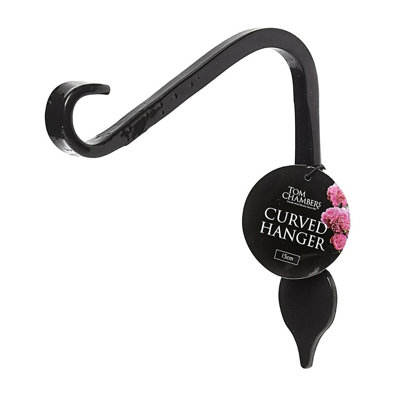 Tom Chambers Curved Hanger Leaf Detail15Cm from B&Q