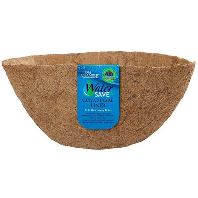 B&Q -  Coconut Fibre Hanging Basket Liner 40Cm