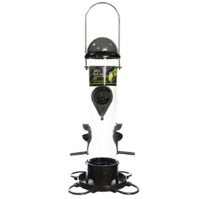 Tom Chambers Roll Top Seed Bird Feeder4 Port from B&Q