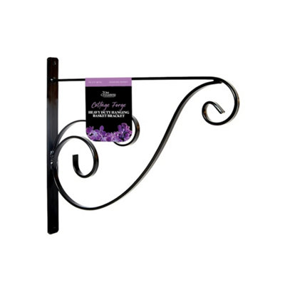 B&Q - Tom ChambersCottage Forge BracketBlack 30Cm
