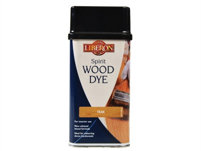 Liberon 014429 Spirit Wood Dye Teak 250Ml Libwdst250 from B&Q