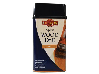 Liberon 014441 Spirit Wood Dye Teak 1 Litre Libsdt1L from B&Q