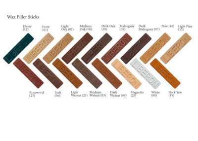Liberon Wax Filler Stick50GEbony (12) from B&Q