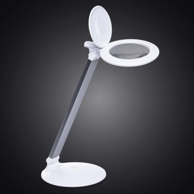 Daylight Halo Go 2 Rechargeable Portable Magnifying Lamp 95+ Cri 330 Lumens from B&Q