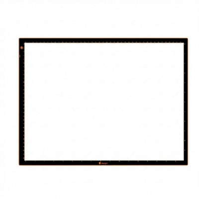Daylight Wafer 2 Professional Lightpad (A3) With 3-Step Dimming & Precision Ruler Guide from B&Q