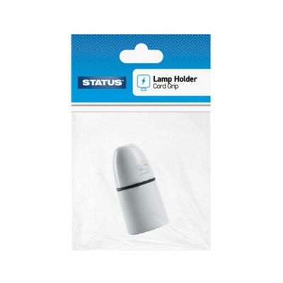 Maestro craft Lamp Holder Cord Grip T2 Unswitched White from B&Q