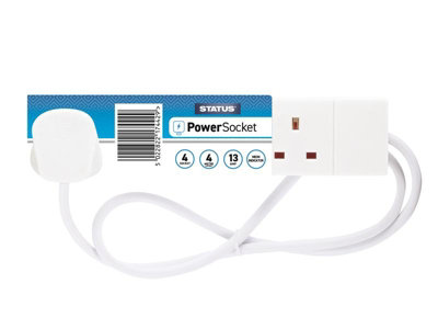 Status S4w4ms6 4-Way Extension Socket With Neon Indicator 5022822174429 - Image 6
