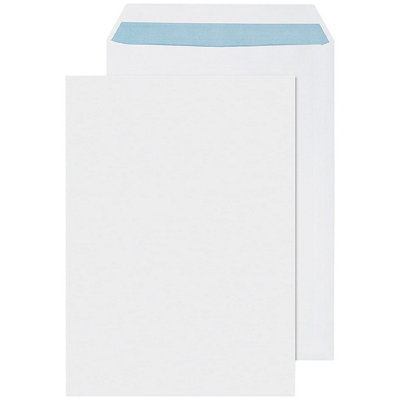 Q-Connect C4 Envelope 90 Gsm Self SealWhitePack Of 250 from B&Q