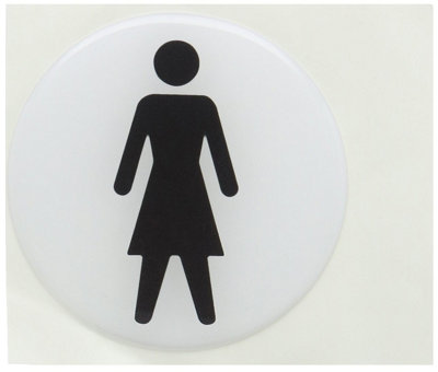 Soundlab Signslab Rds1 Domed Sign "women"60 mm from B&Q