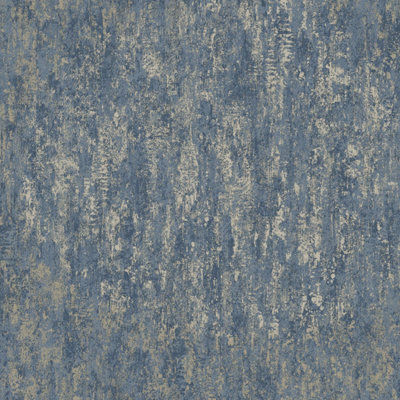 Holden Décor Holden Decor Industrial Texture Navy Wallpaper 12842 from B&Q