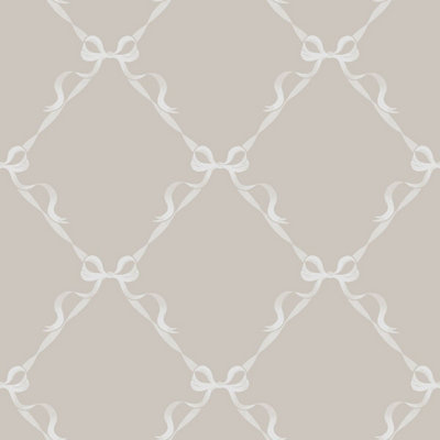 Holden Décor Tied With A Bow Wallpaper Warm Grey Holden 14031 from B&Q