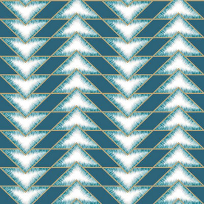 Holden Décor Holden Teton Geometric Wallpaper Teal 90530 from B&Q