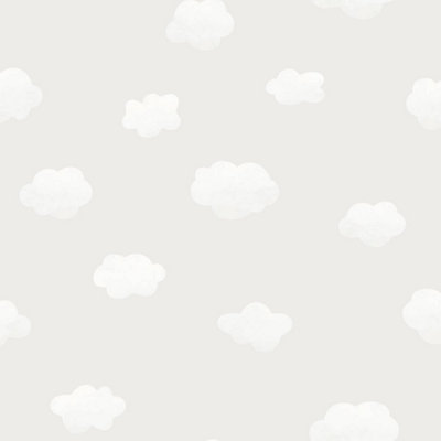 Holden Décor Holden Decor Cloudy Sky Grey Wallpaper 90990 from B&Q
