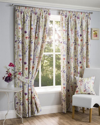 Sundour Hampshire Floral Curtains Curtain Pair