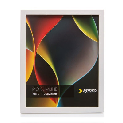 Kenro Rio Slimline Photo Frame White 7X5" 7X5" / 13X18Cm from B&Q