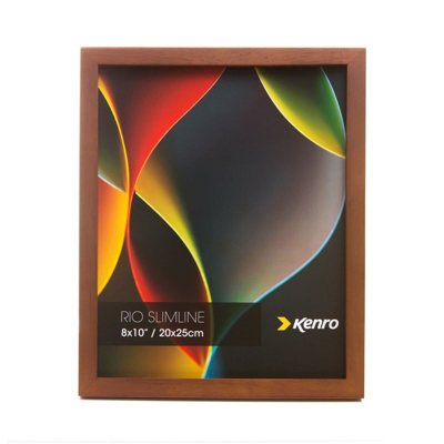 Kenro Rio Slimline Photo Frame Dark Oak 6X4" / 10X15Cm from B&Q