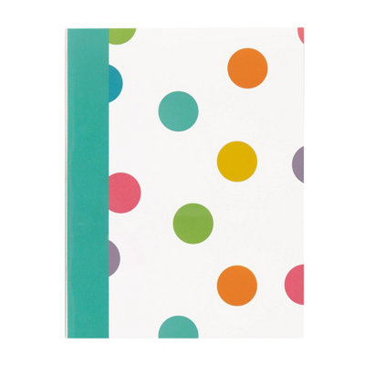 Kenro Colourful Candy Spots Mini Portrait Photo Album 36/7X5" from B&Q
