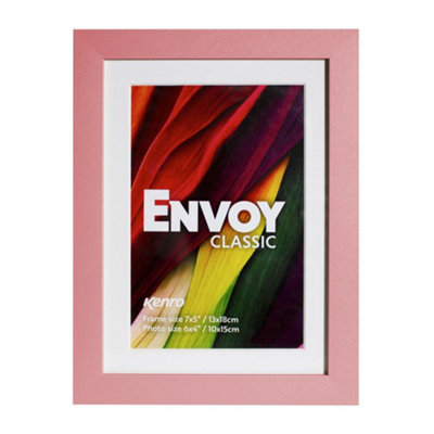 Kenro Envoy Classic Pink 7X5" / 13X18Cm from B&Q