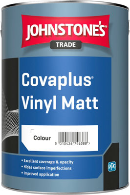 Johnstones Trade Covaplus Matt Black 2.5L from B&Q