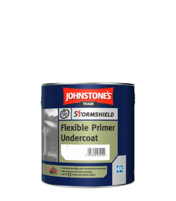 Johnstones Trade Stormshield Flexible Undercoat Grey 2.5L from B&Q