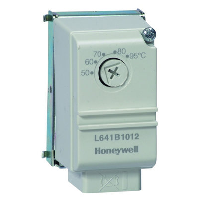 Resideo Honeywell Home High Limit Pipe Thermostat White L641B1012 from B&Q