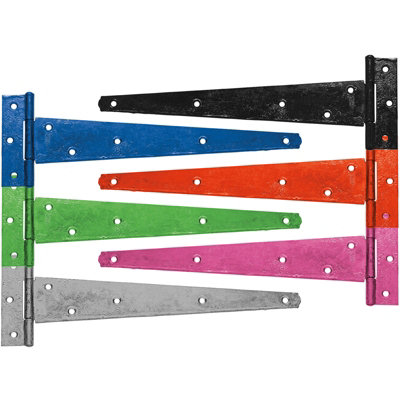 Perry 400mm 16" No.121 Medium Tee HingesPrepacked from B&Q