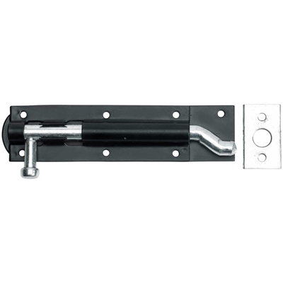 Perry 150mm No.923N Necked Enclosed Tower BoltsPrepacked from B&Q