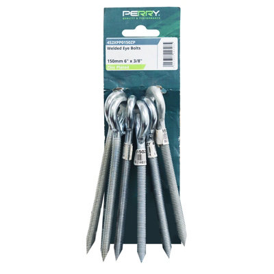 Perry Vine Screw Eyes Garden Climbers 50mm 75mm Zinc PlatedPack Of 5 from B&Q