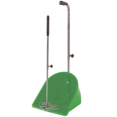 Perry Stable Manure Scoop + Rake Set Horse Equestrian Dog Poop Pony Choice Of Colours from B&Q