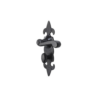 Perry 210mm X 57mm No.4013 Old Hill Ironworks Fulbrook Suite Lever Bathroom Handles from B&Q