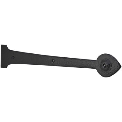 Perry Old Hill Ironworks Antique Black Cast Iron Tudor Shed Gate Tee Hinges And Fronts from B&Q