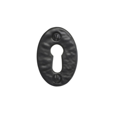 Perry 34mm X 51mm No.4355 Old Hill Ironworks Oval Escutcheons from B&Q
