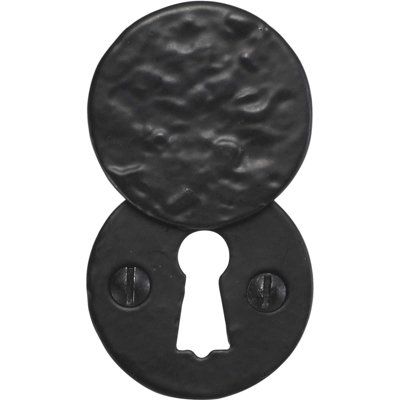 Perry Old Hill Ironworks Round Covered Escutcheons from B&Q