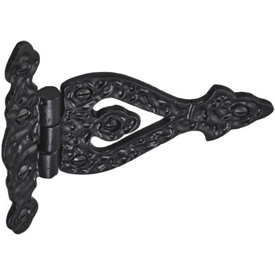 Perry Old Hill Ironworks Heavy Decorative Cabinet Hinges 135 X 110mm from B&Q