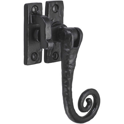 Perry Old Hill Ironworks Curly Tail Reversible Casement Fasteners 58mmx24mm from B&Q