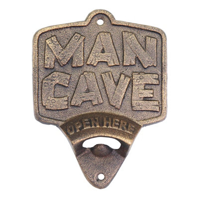 Primus Cast Iron Wall Mounted Bottle OpenerMan Cave from B&Q