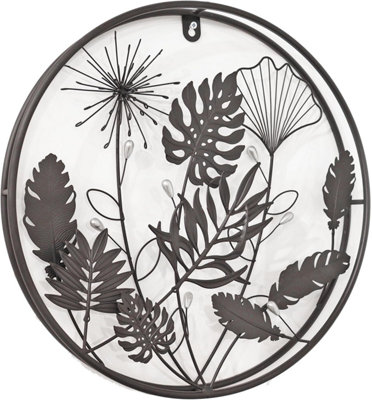 B&Q -  Circular 3D Floral Wall Art