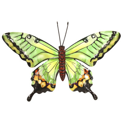Perry Primus Medium Metal Butterfly Wall Arts Indoor OutdoorVarious Colours from B&Q
