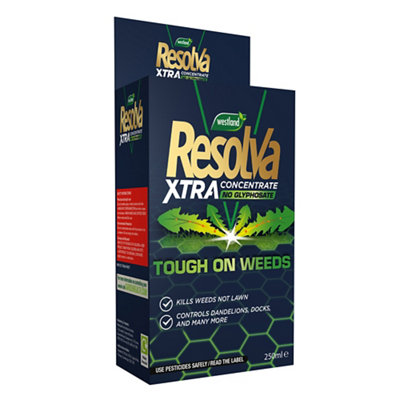 Resolva Xtra Tough Concentrated Weed Killer 0.25L Liquid from B&Q