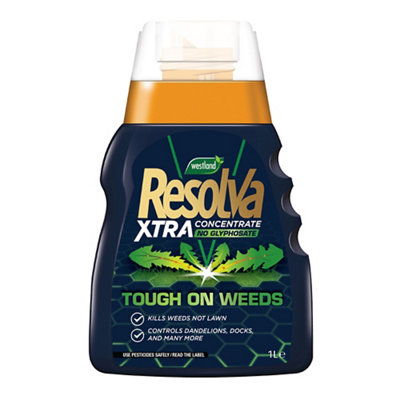 Resolva Xtra Tough Concentrated Weed Killer 1L Liquid from B&Q