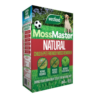 Westland Mossmaster Lawn Treatment 80M² 3.6Kg from B&Q