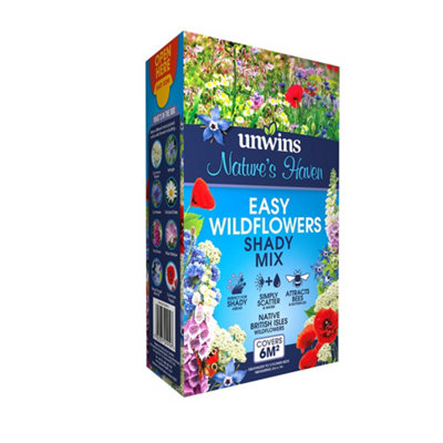 B&Q -  Nature's Haven Easy Wildflowers Shady Mix 1.2Kg