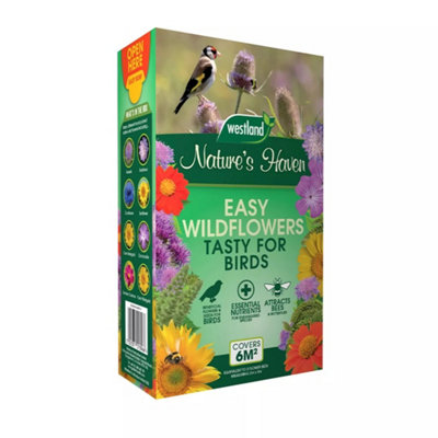 Westland Nature's Haven Easy Wildflowers Tasty For Birds 1.2Kg from B&Q