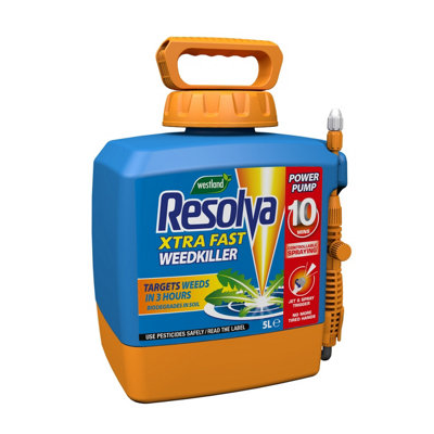Resolva Xtra Fast Power Pump Weed Killer 5L Liquid from B&Q